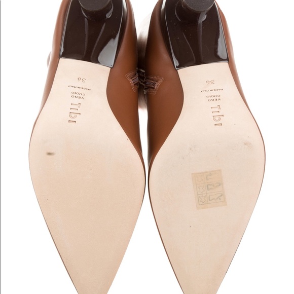 Tibi Caleb brown leather boots NWB 6 - Picture 4 of 10